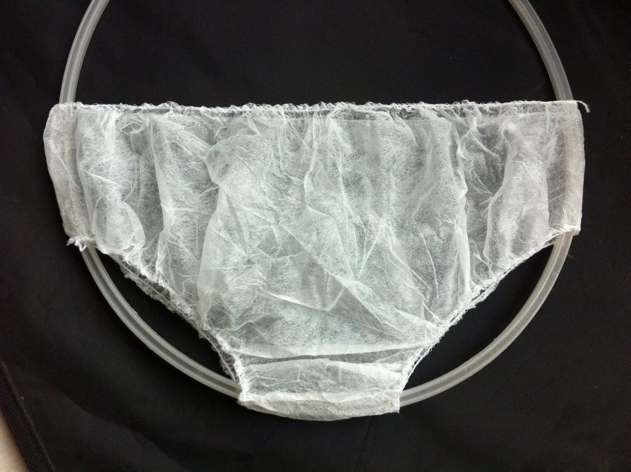 White Disposable Underwear for women