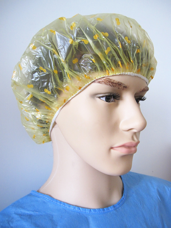 أصفر لطيف ليتل الكرز على شكل قبعة الدش