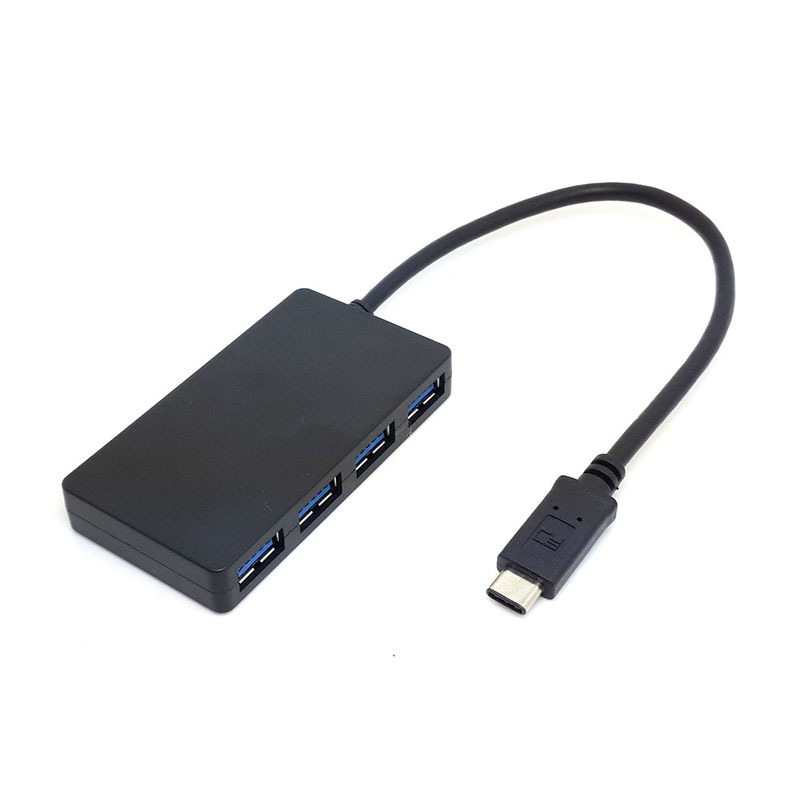 Type C Hub to 4 Ports USB 3.0 Adapter Converter for the MacBook