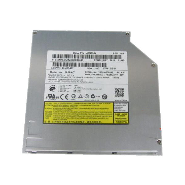 Panasonic UJ8A7 9.5mm internal optical drive
