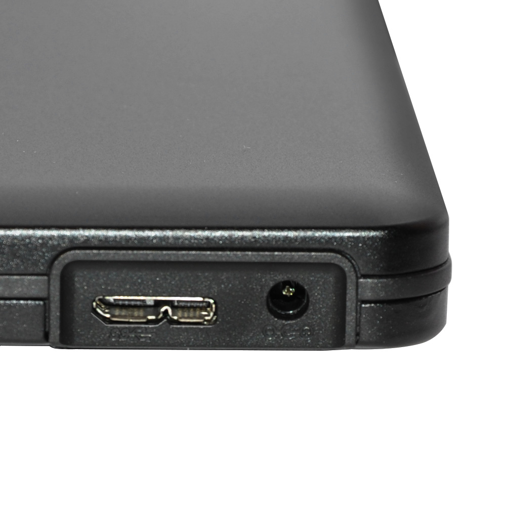 ODPS1203-SU3 Pop-up 12.7mm USB3.0 Aluminium External DVD Case (Black)