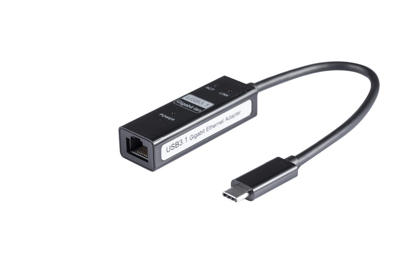 Type-C USB3.1 to RJ45 Lan Adapter HUB