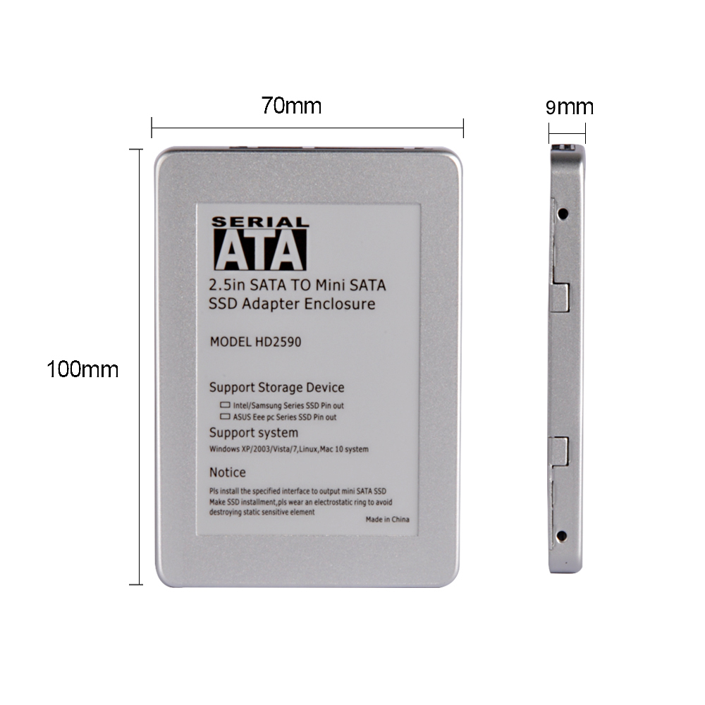 SSD to 2.5 inch HDD Enclosure Case Product picture