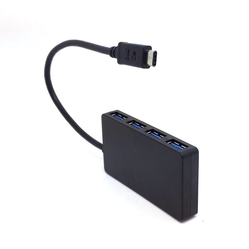 Type C Hub to 4 Ports USB 3.0 Adapter Converter for the MacBook