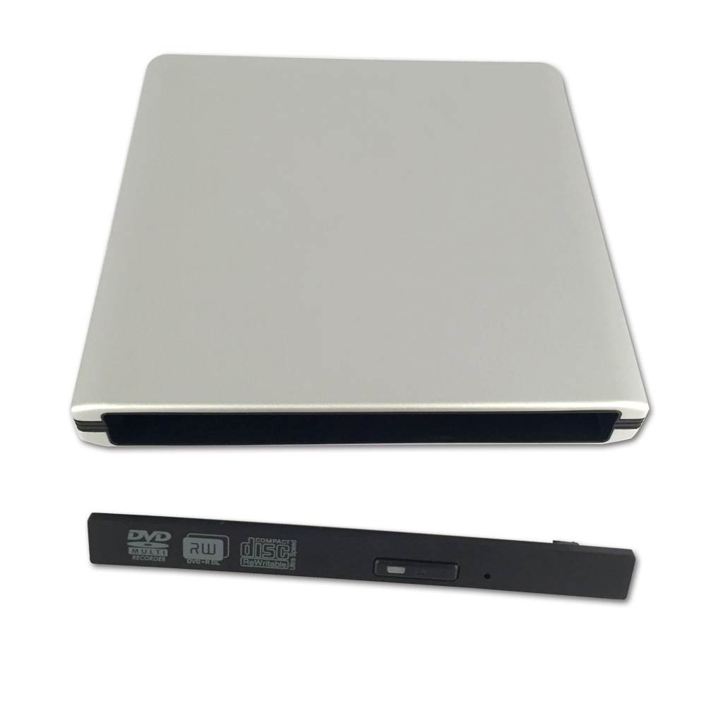 ODP1202-SU3 USB3.0 12.7mm Aluminum alloy External DVD Enclosure (Siver)