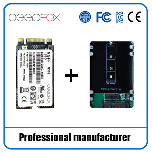 2016 Newest 256gb NGFF M.2 SSD Card with 2.5'' HDD Case