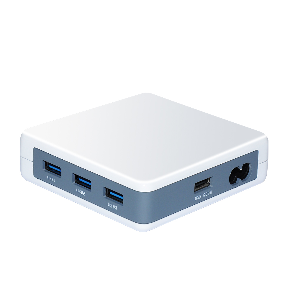 3HUB + QC3.0 + Type-C Многофункциональное зарядное устройство и концентратор