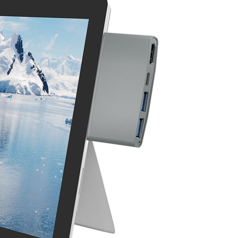 4 in 1 USB Hub Docking with UHD And USB Ports For Surface Pro Via USB3.0