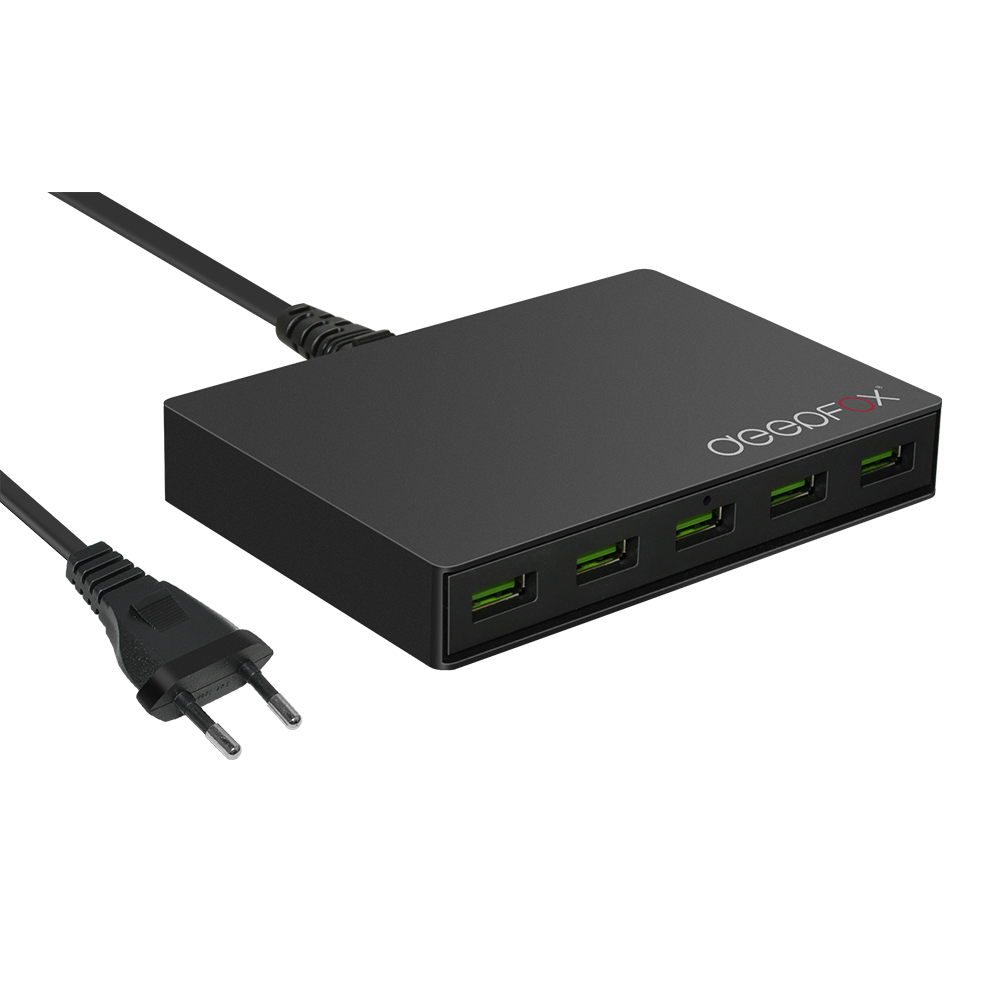 Cargador USB de 5 puertos QC3.0 para Surface Pro3 / 4