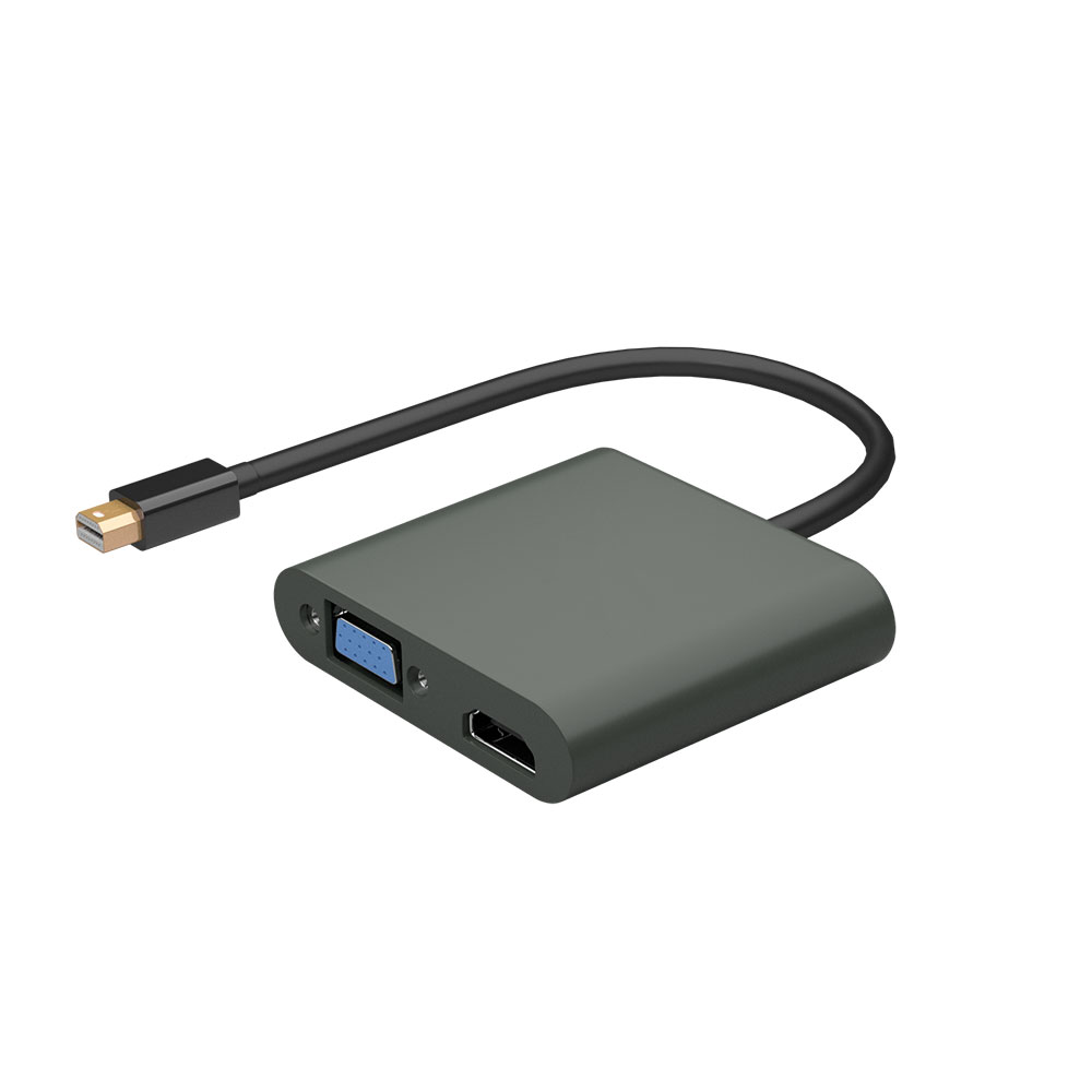 E-Sun Mini DP 3 in 1 Hub Docking Adapter to VGA