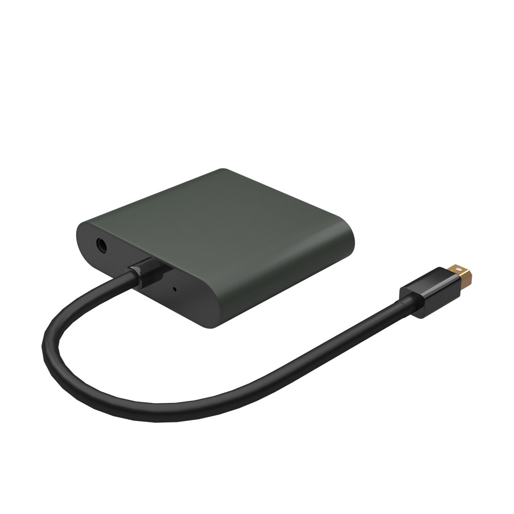 E-Sun Mini DP 3 in 1 Hub Docking Adapter to VGA