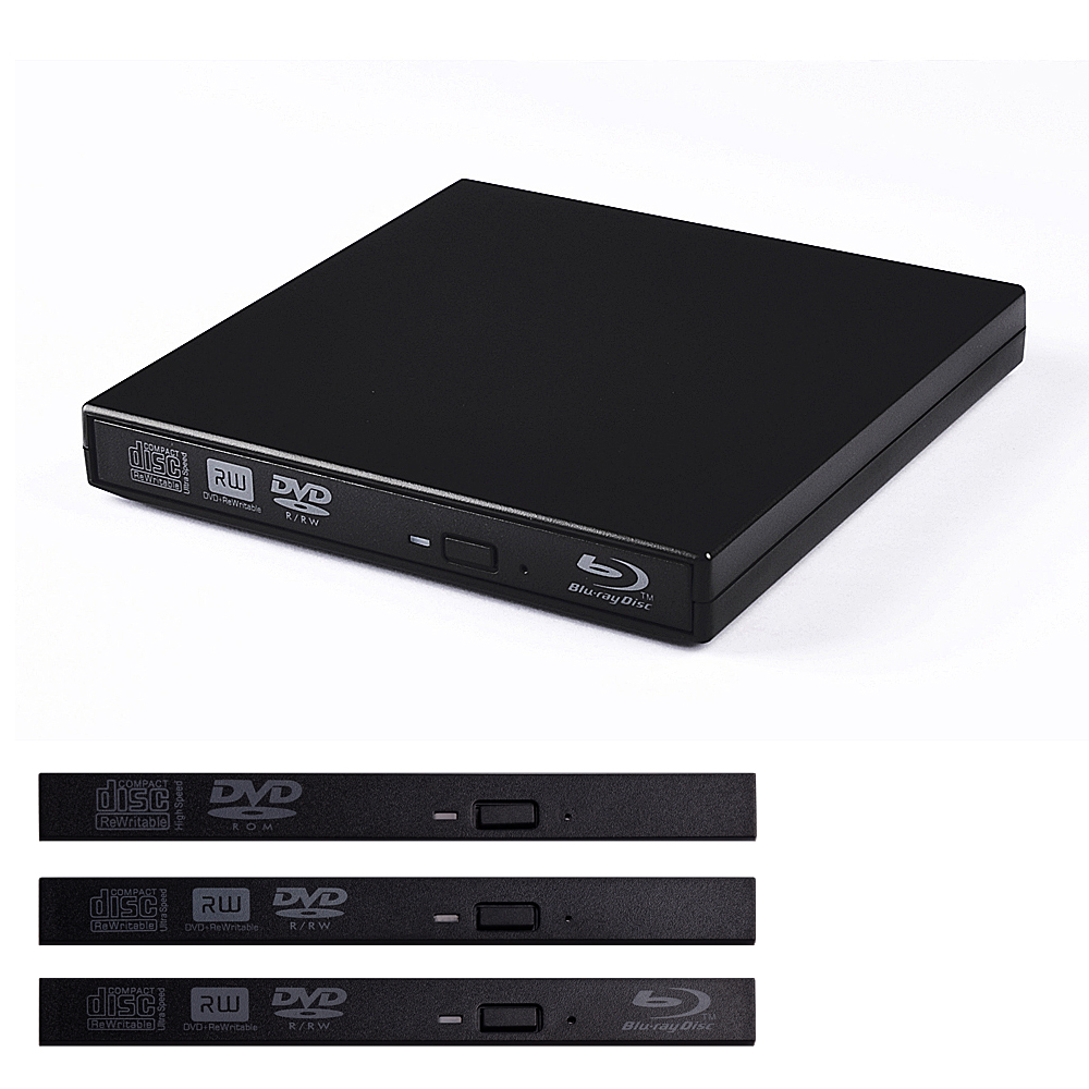 ECD002-SU USB3.0 External SATA CD/DVD ROM RW Case