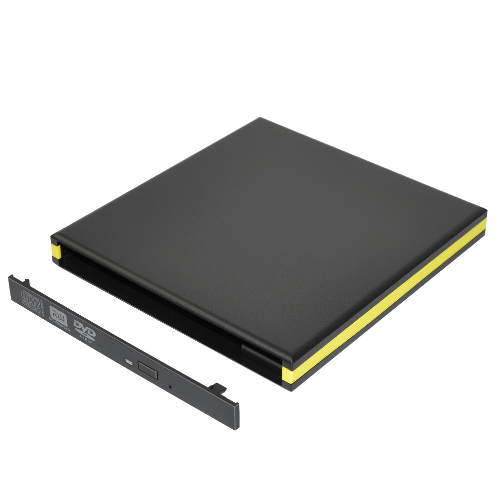 ECD008-SU3 USB 3,0 SATA External DVD Enclosuer mit Classic Series 12,7 mm