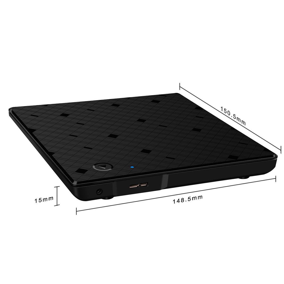 ECD919-SU3 USB 3.0 SATA DVD Burner Case