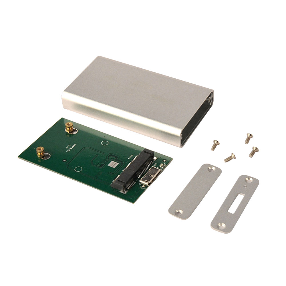 ES-MSATA (Silver) 2.5 inch SATA HDD Enclosure