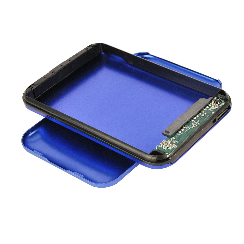 ES2512 (blau) 2,5 Inch SATA HDD Gehäuse