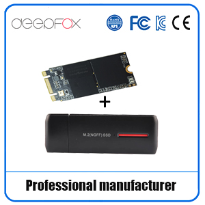 Mini caja de disco duro portátil portátil adecuada para M. 2 (NGFF) SSD