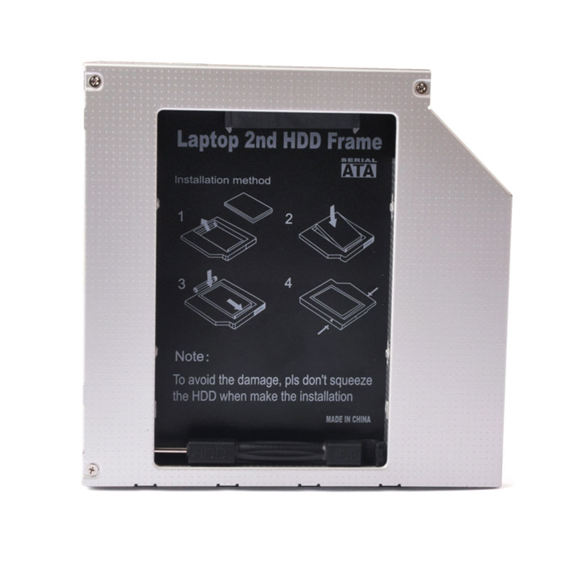 HD1204-SS 12,7 mm universal 2nd HDD Caddy