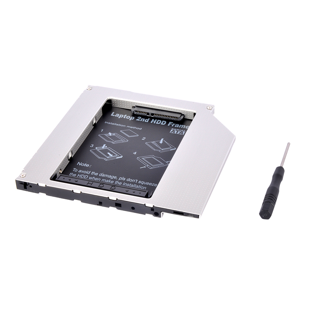 HD9001-SS 9mm 2nd hdd caddy Built-in Screwdriver