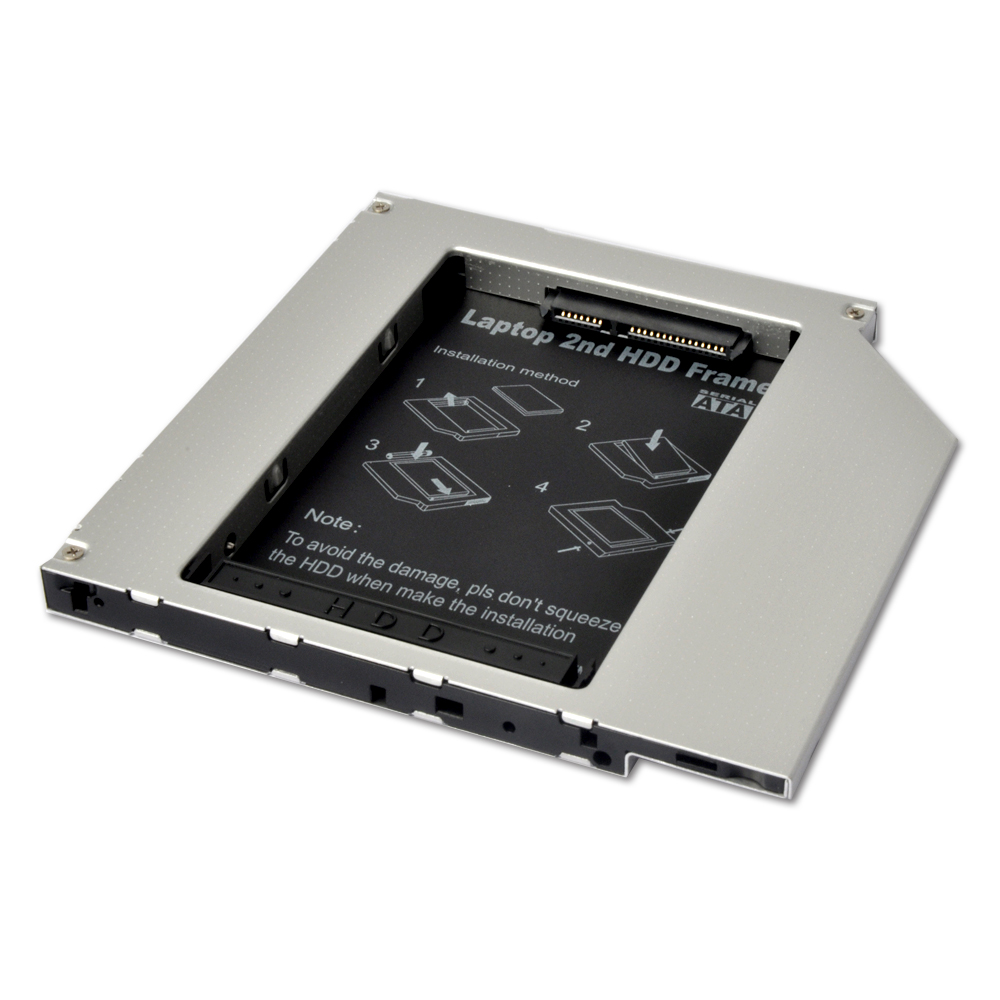 HD9503-SS 9.5mm SATA 2.5 pulgadas HDD Caddy
