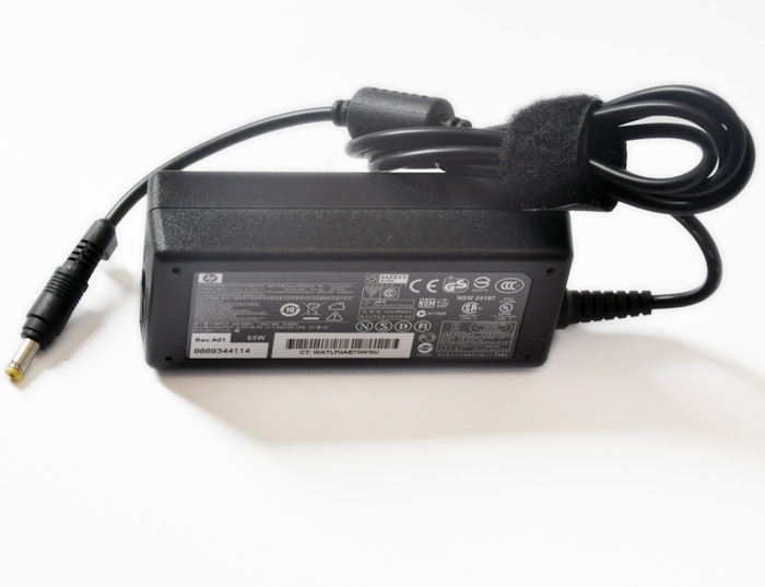 Adaptateur secteur pour ordinateur portable pour HP 18,5 v 3.5 a 65W 4,8 x 1,7 mm jaune