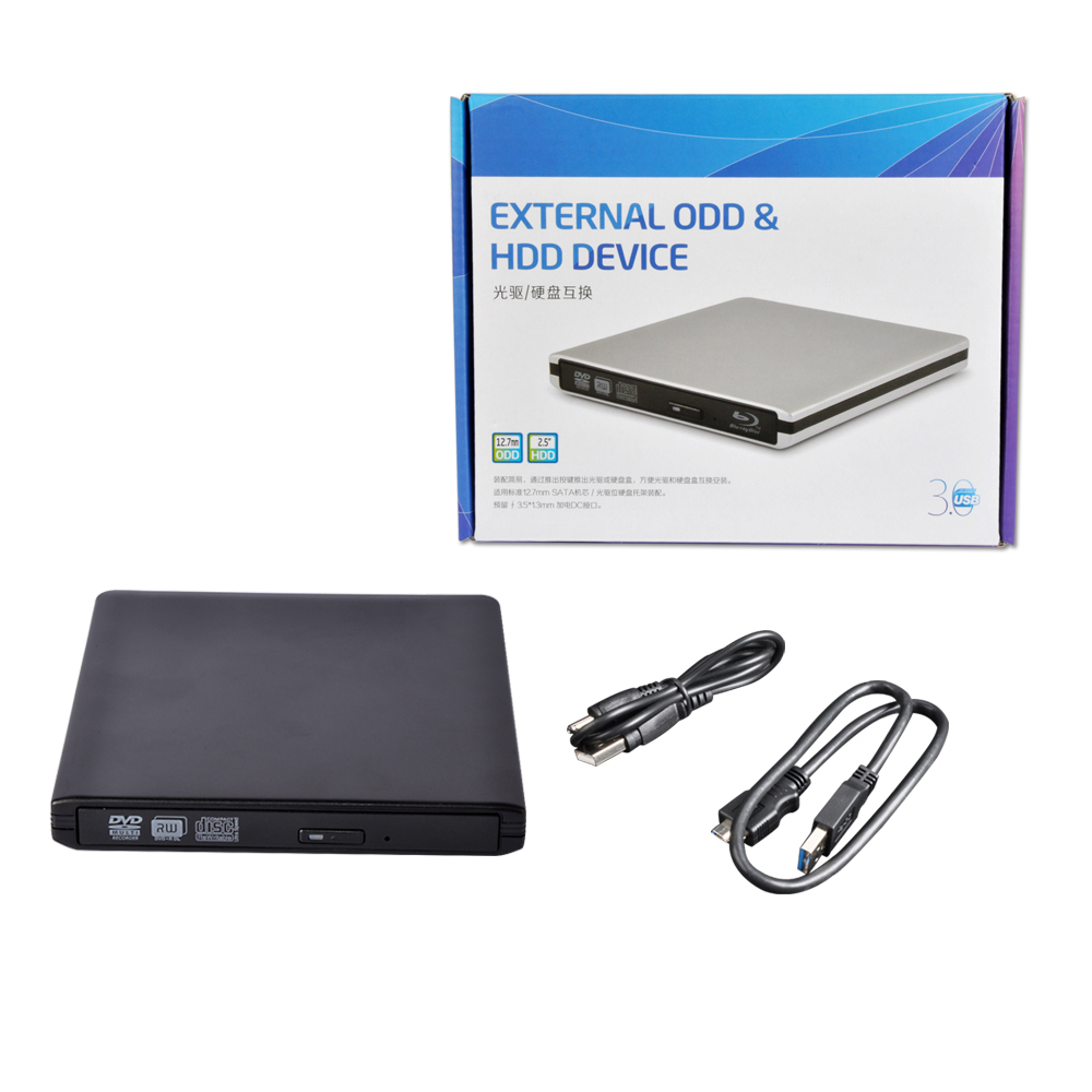 ODP1202-3DW USB3.0 External ODD e dispositivo HDD
