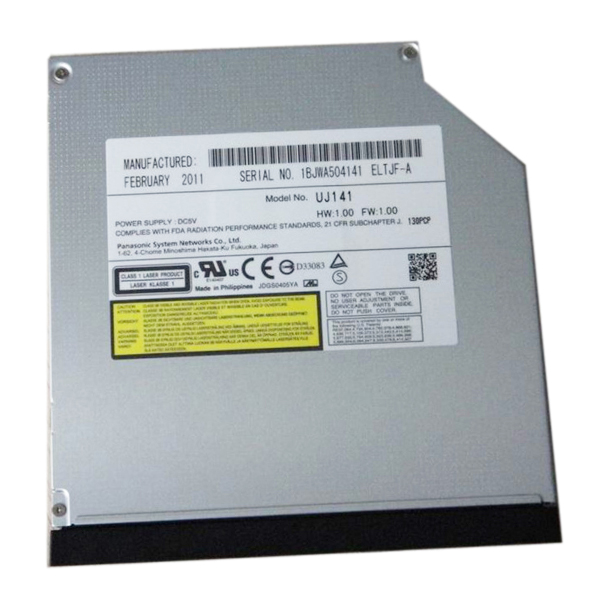 Panasonic UJ141 Blu-ray combo 8 x SATA plateau-Load lecteur optique interne