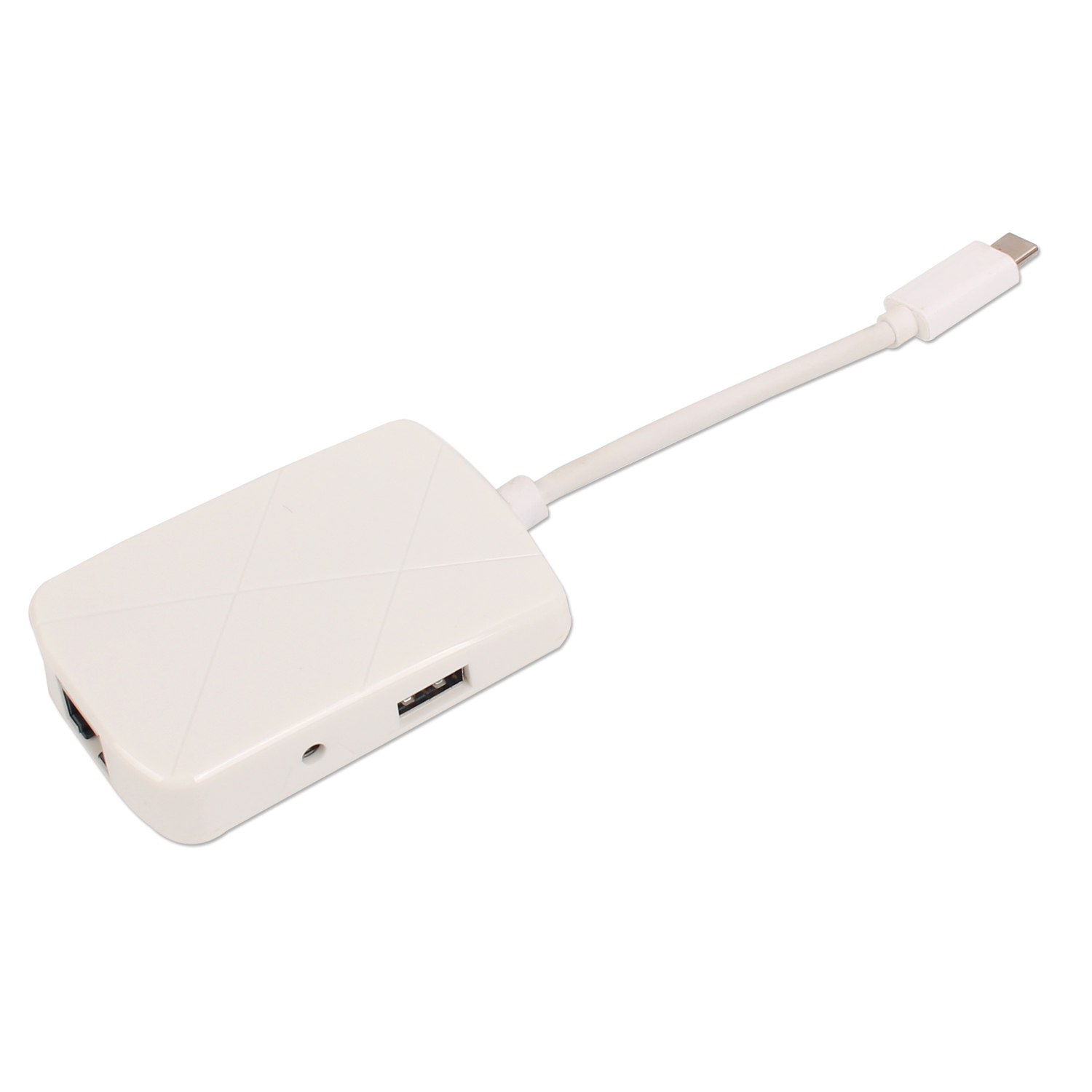 USB-C TO USB3.0 + RJ45 Switcher