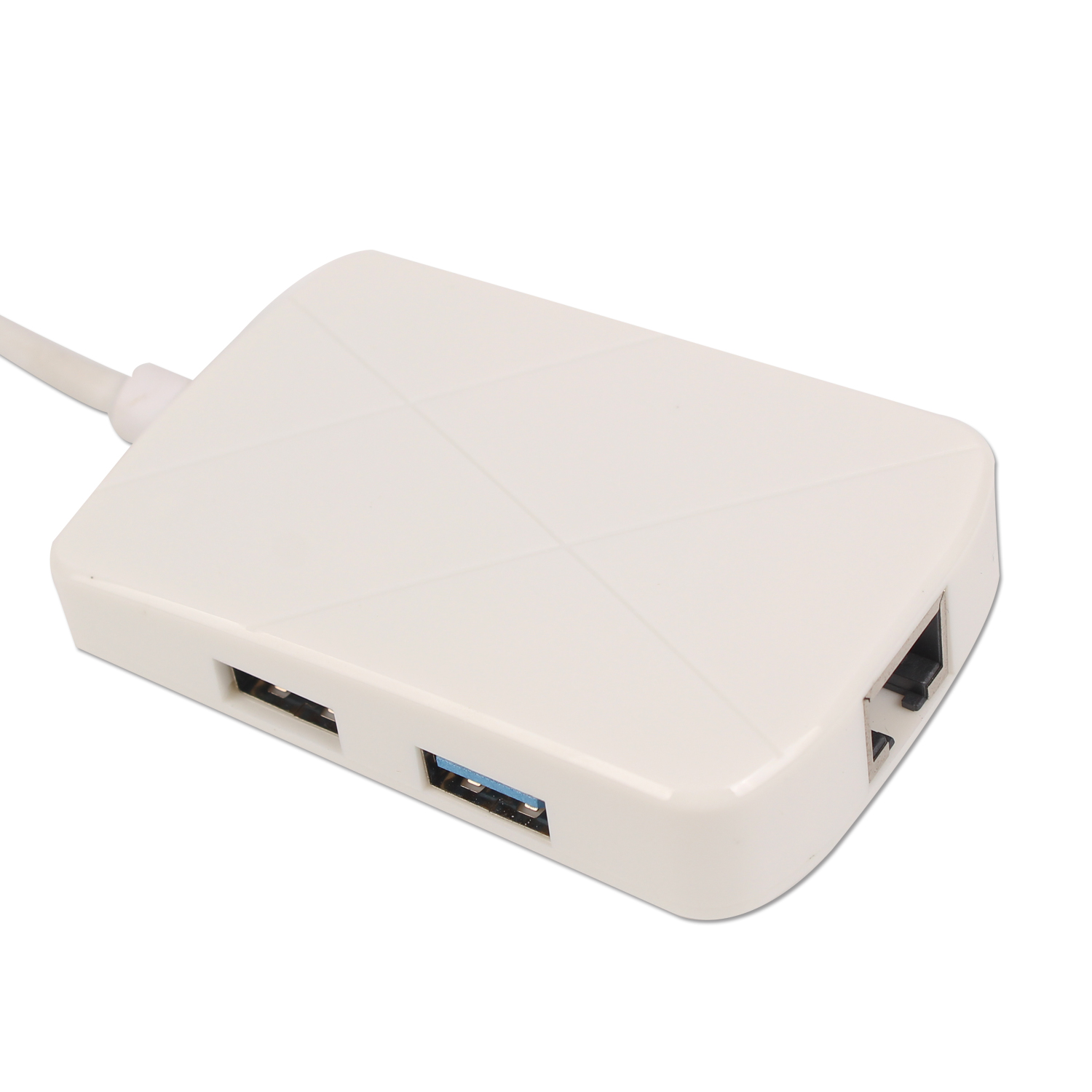 USB-C TO USB3.0 + RJ45 Switcher