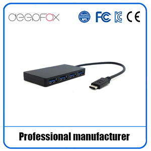 Type C Hub to 4 Ports USB 3.0 Adapter Converter for the MacBook
