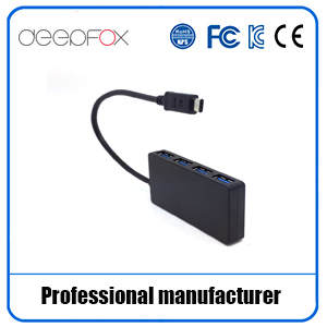 Type C Hub to 4 Ports USB 3.0 Adapter Converter for the MacBook