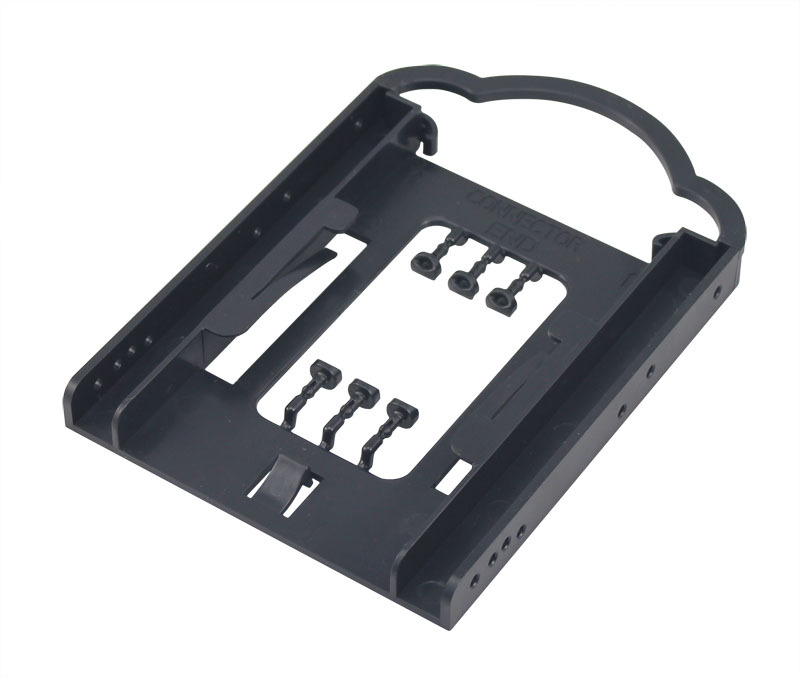 high quality corner 2.5" to 3.5" plastic SSD hdd bracket