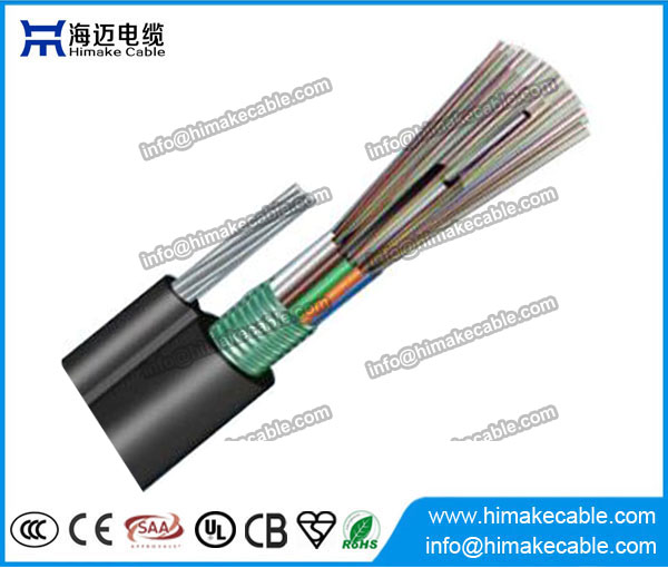 2-228 núcleos Figura 8 autoportante Loose Tube encalhe cabo GYTC8S