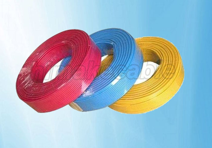 Conductor de cobre PVC de 600V aislado eléctrico Cable THW 75 ° c