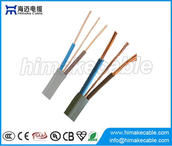 BS6004 PVC Insulated and sheathed Flat Electrical Wire Cable 300/500V 450/750V