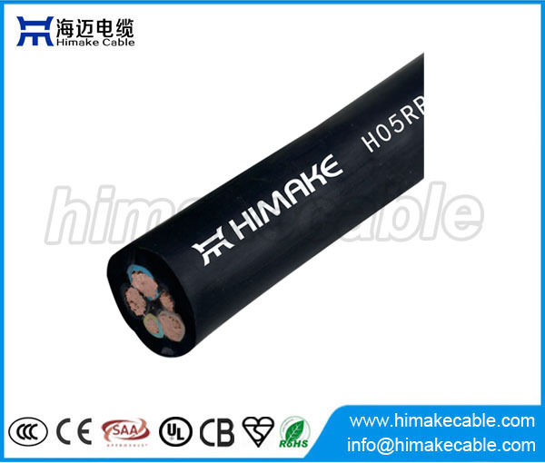 ERP μόνωσε και ετύλιξε εύκαμπτο λαστιχένιο καλώδιο H05RR-F 300/500V