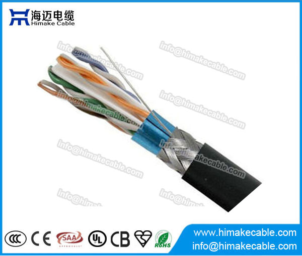 Goede kwaliteit SFTP Cat6 kabel BC geleider geslaagd Fluke-test gemaakt in China