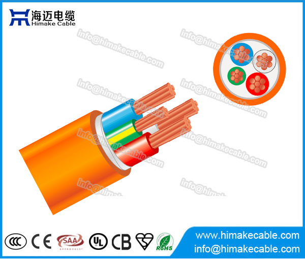 PVC 绝缘橙色电缆 0.6/1KV