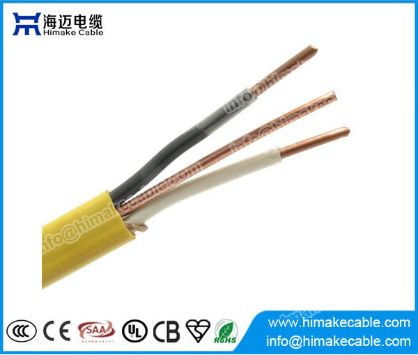 House Wire PVC και νάιλον μόνωση PVC Jacket Electric Cable NM-B 600V Εργοστάσιο Κίνας