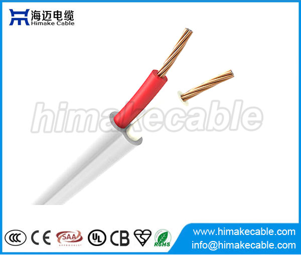 PVC isolado e sheathed PVC cabo Flat de TPS 450/750V