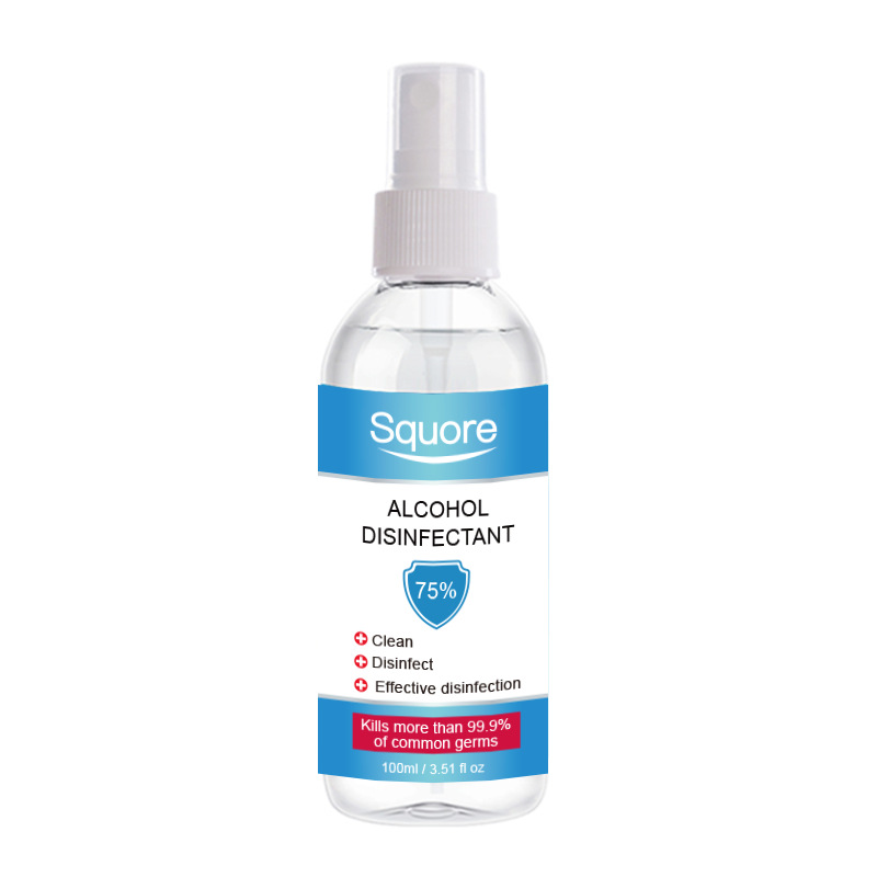 100ml Alcohol Hand Sanitizer 75% Alcohol Gel  Hand Sanitizer Gel Antibacterial Factory CE
