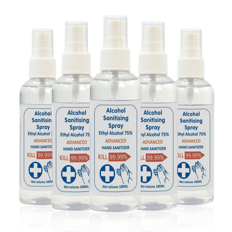 100ml Wash Disinfectant 75% Alcohol Gel  Hand Sanitizer Gel Antibacterial Alcohol Hand Sanitizer Gel OEM