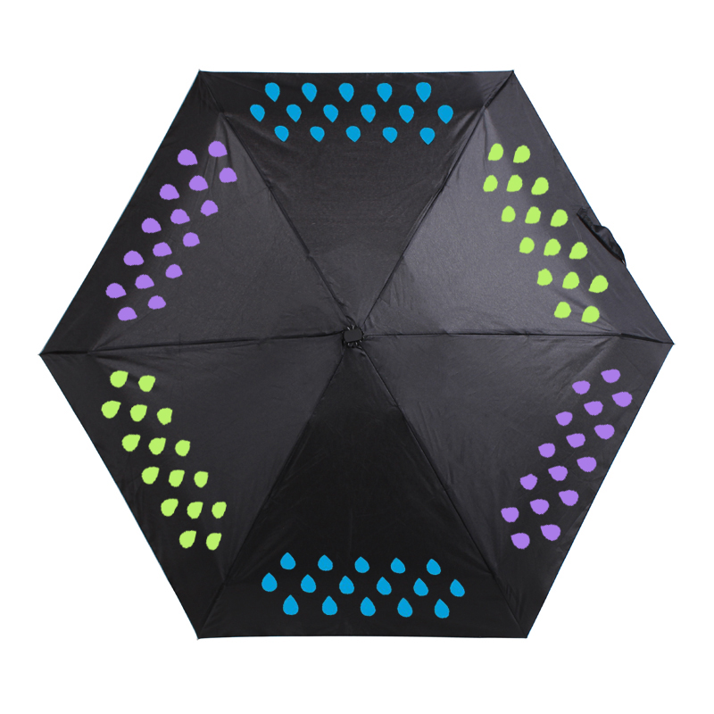 21inch *8k Magic Color Change Fold Super MiniUmbrella