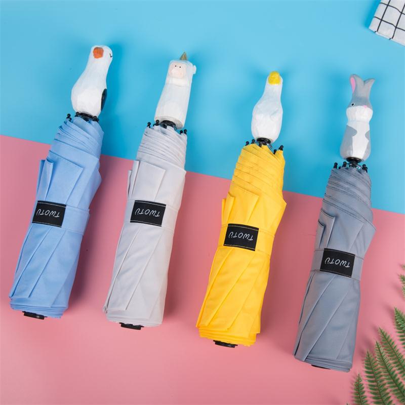 3 Folding Umbrella with Special Handle