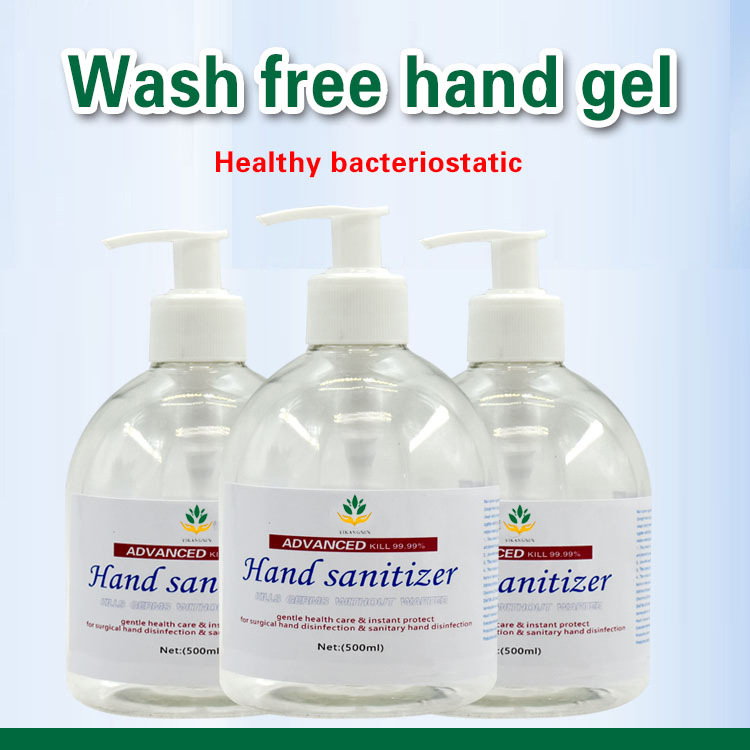 500ml Wash Disinfectant 75% Alcohol Gel  Hand Sanitizer Gel Antibacterial Alcohol Hand Sanitizer Gel CE