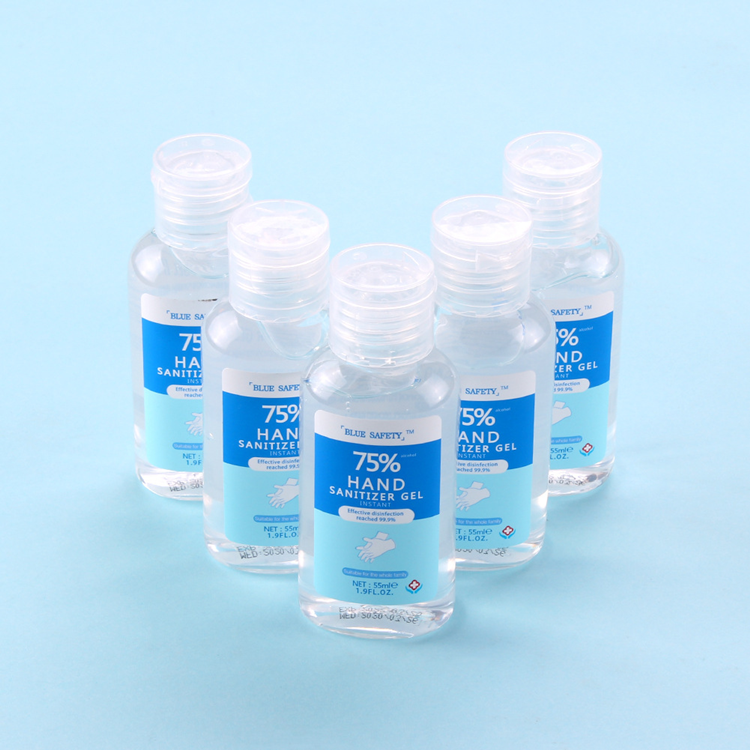 55ml Wash Disinfectant alcohol Hand Sanitizer 75% Alcohol Gel  Hand Sanitizer Gel Antibacterial Gel OEM
