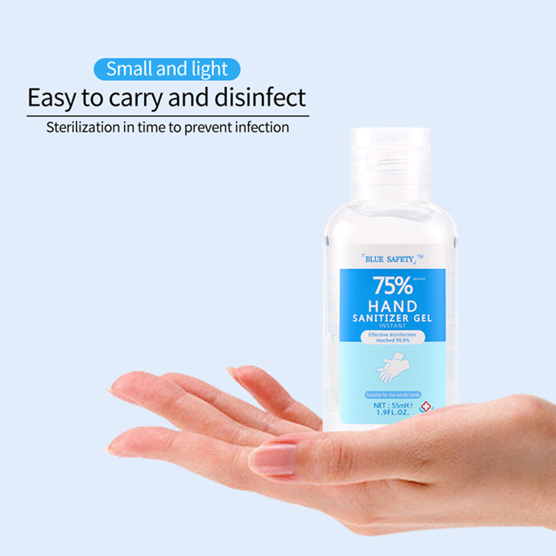 55ml Wash Disinfectant alcohol Hand Sanitizer 75% Alcohol Gel  Hand Sanitizer Gel Antibacterial Gel