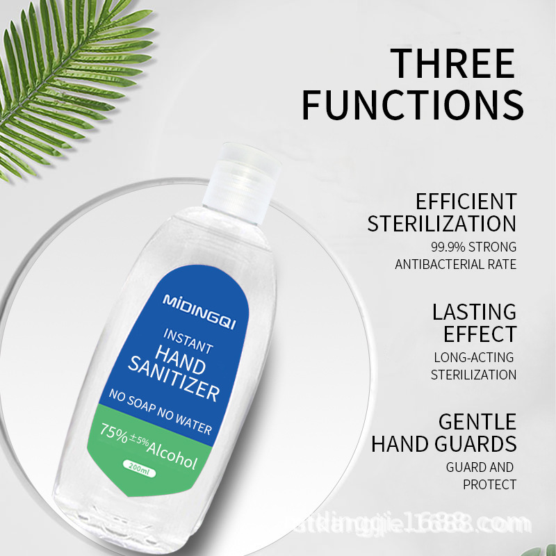 75% Alcohol Gel  Hand Sanitizer Gel Antibacterial Alcohol Hand Sanitizer Gel 200ml Wash Disinfectant factory OEM