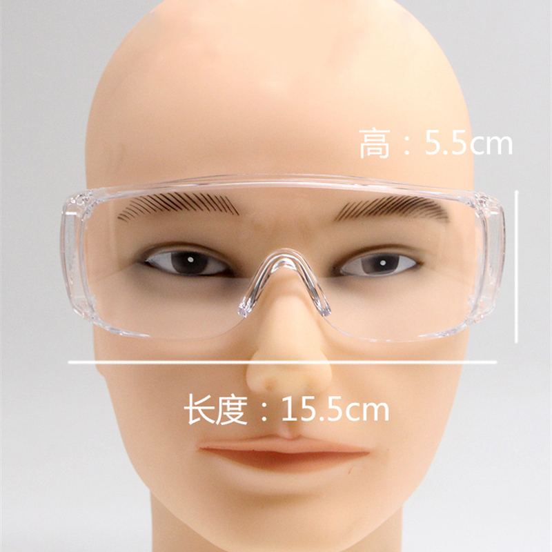 Anti-fog protective safety goggles clear lens chemical splash eyewear protection soft protective safety goggles