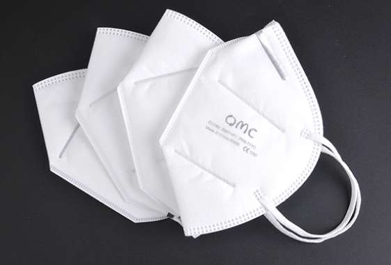 CE certification Anti virus white nonwoven recyclable kn95 face mask